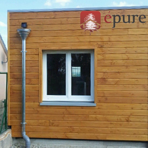 extension en ossature bois douglas epure construction bois